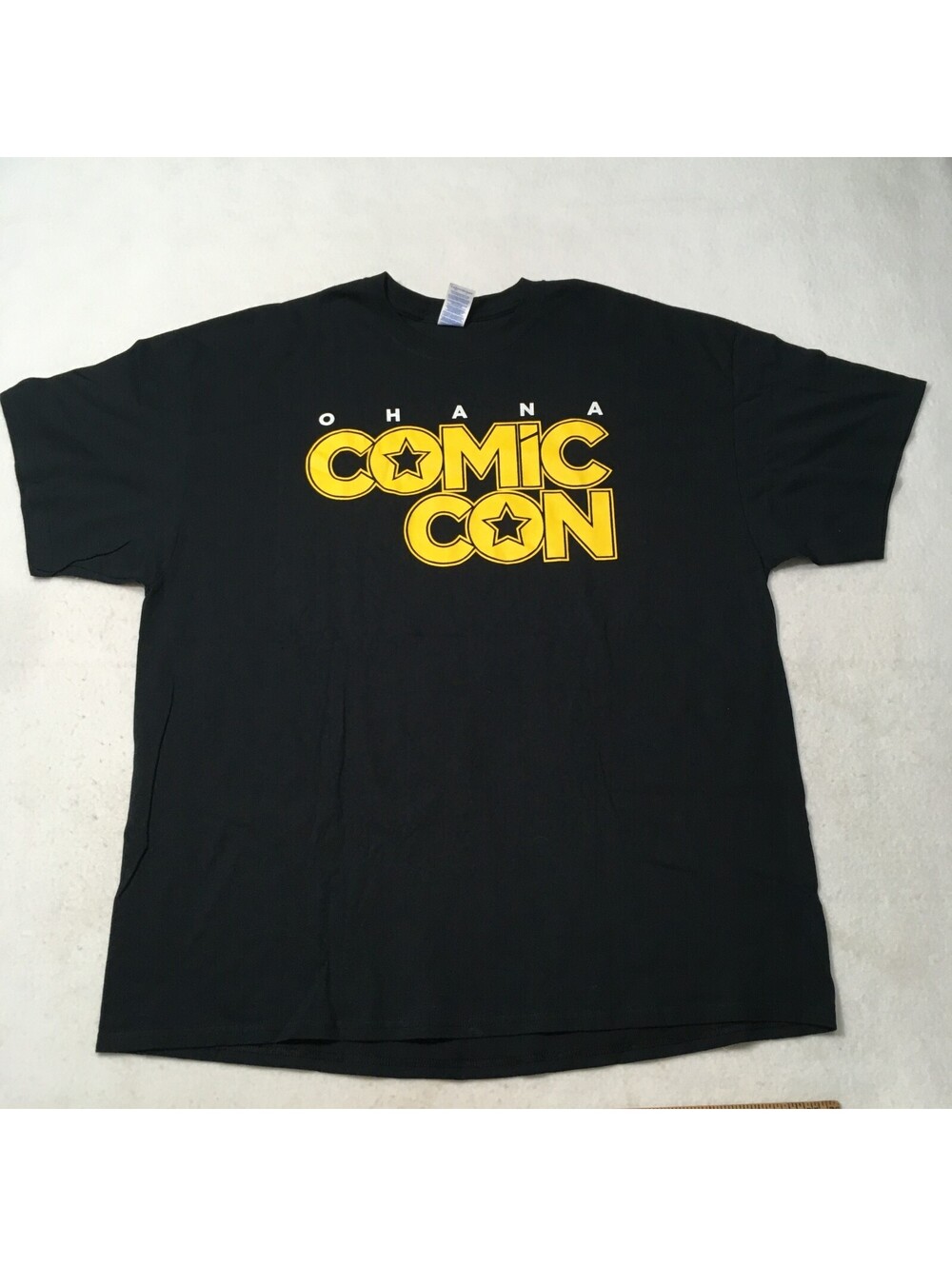 ohana COMIC CON  black GRAPHIC DESIGN T SHIRT SIZE XXL 2XL
